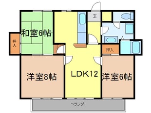 ラ・フォーレ夙川の物件間取画像